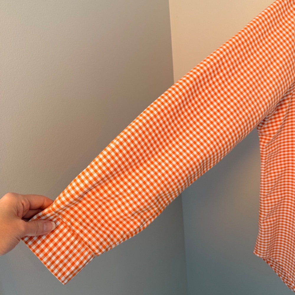 Ralph Lauren‎ Classic Fit Button Down Gingham Plaid Shirt Casual Preppy Logo XXL - Picture 7 of 12